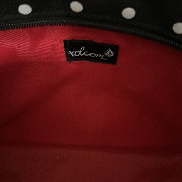 Brand new never used Volcom poka dot large bag - Picture 3 of 4